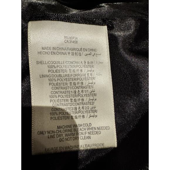 bebe VTG. Deadstock Satin And Lace Beaded Halter Bustier Dress Size 4/6 - Picture 8 of 8